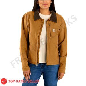 Canvas Detroit Jacket Rugged Flex Loose Fit Casual Workwear Stretch Twill